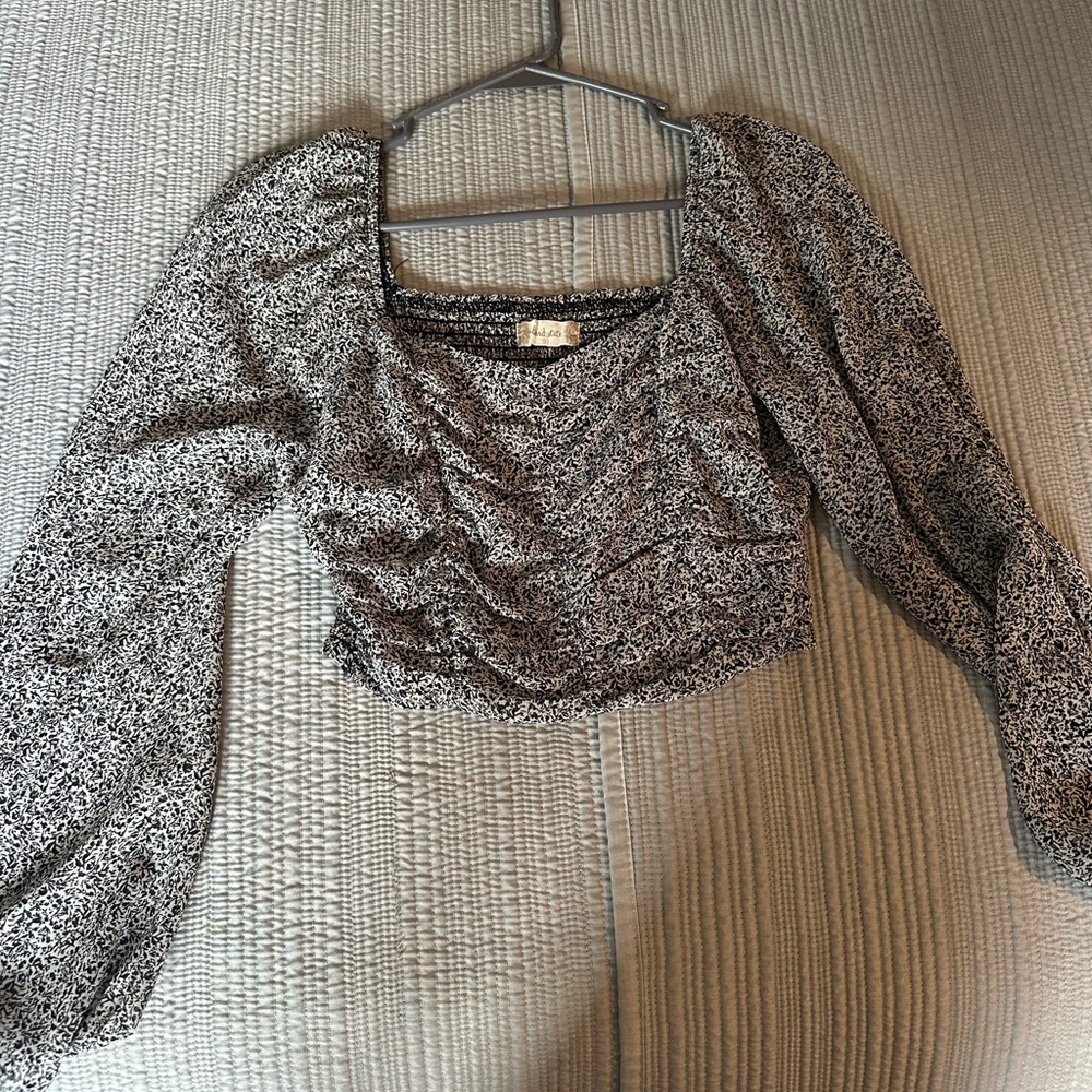Altard state cropped blouse
